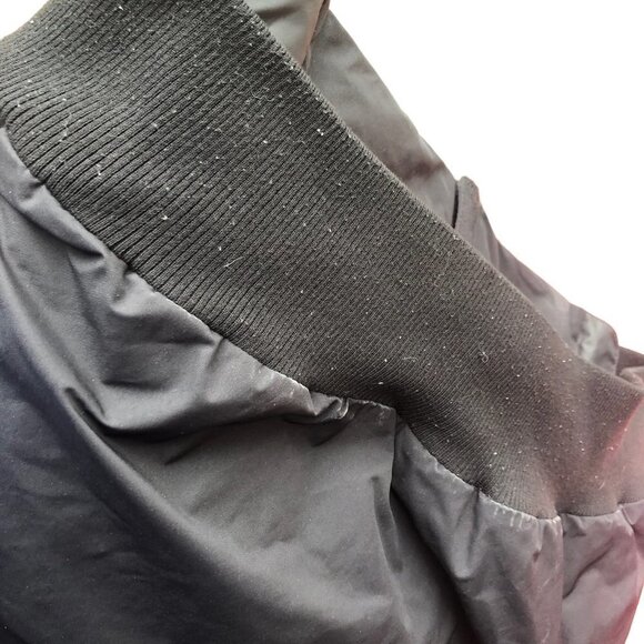 NIKE Jacket Nike Air Bomber Woven Jacket XL Black Insulated - Picture 12 of 13